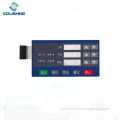 10mm cable connector three window membrane switch